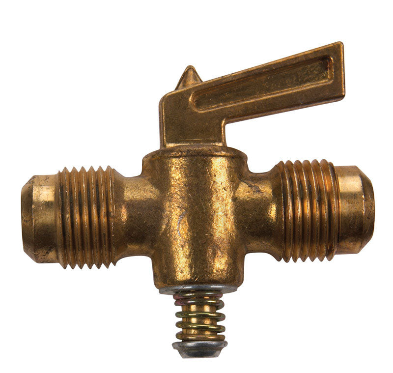 JMF COMPANY - JMF Company Anderson 1/2 in. MPT X 1/2 in. MPT Brass Ground Plug Valve