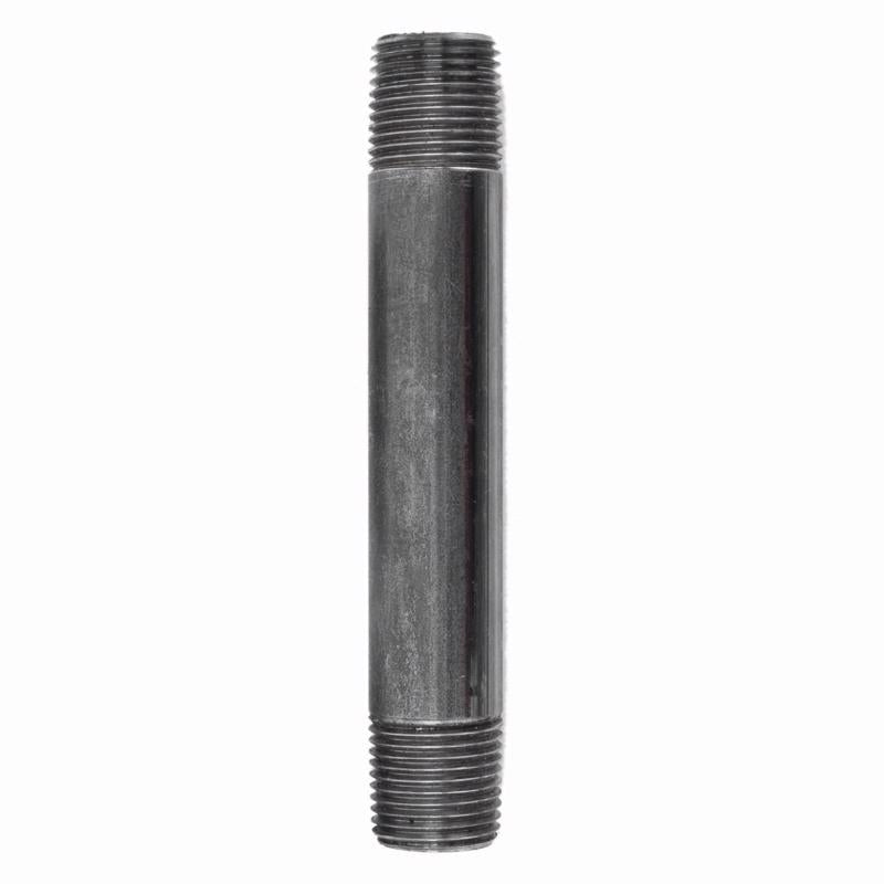 STZ INDUSTRIES - STZ Industries 3/8 in. MIP each X 3/8 in. D MIP Black Steel 5 in. L Nipple - Case of 5