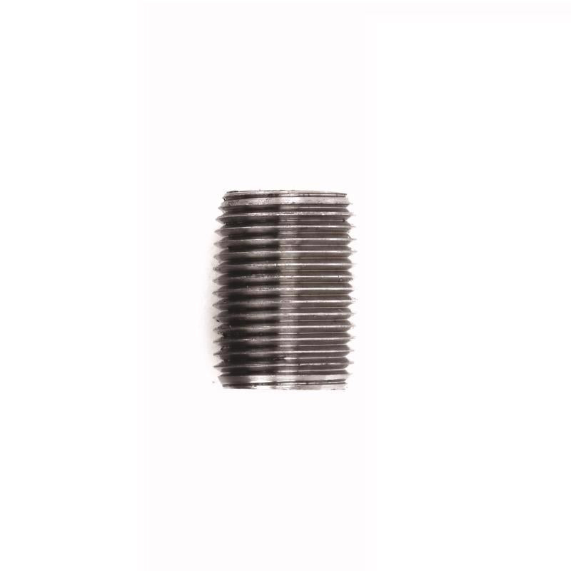 STZ INDUSTRIES - STZ Industries 1/2 in. MIP each X 1/2 in. D MIP Black Steel Close Nipple - Case of 5
