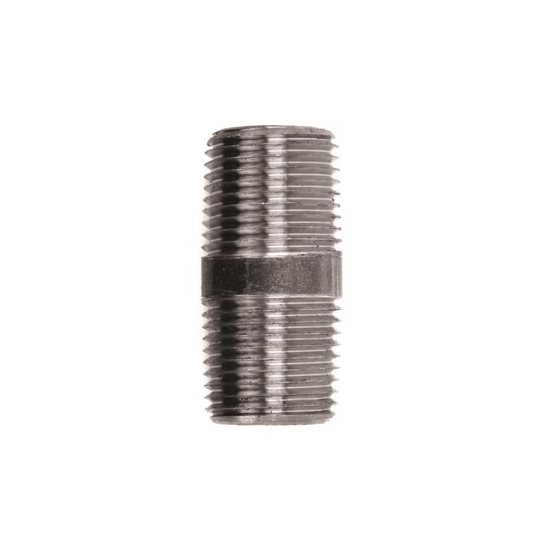 STZ INDUSTRIES - STZ Industries 1/2 in. MIP each X 1/2 in. D MIP Black Steel 1-1/2 in. L Nipple - Case of 5