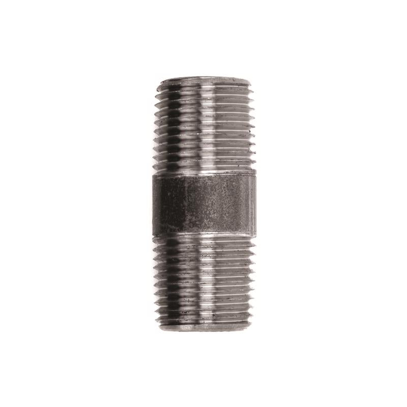 STZ INDUSTRIES - STZ Industries 1/2 in. MIP each X 1/2 in. D MIP Black Steel 2 in. L Nipple - Case of 5