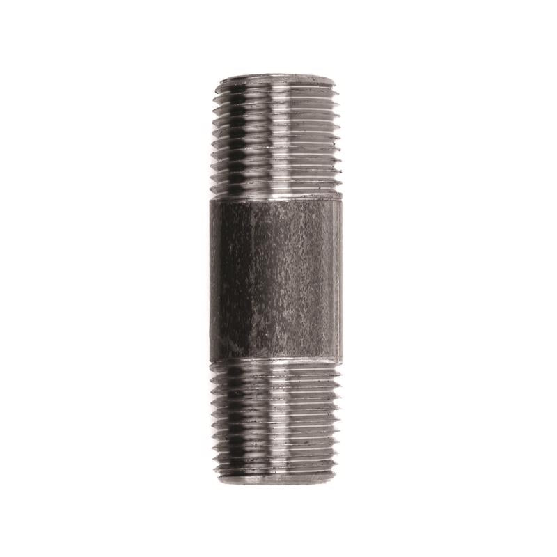 STZ INDUSTRIES - STZ Industries 1/2 in. MIP each X 1/2 in. D MIP Black Steel 2-1/2 in. L Nipple - Case of 5