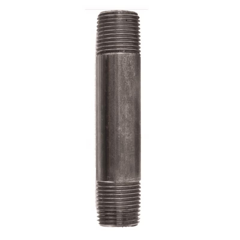 STZ INDUSTRIES - STZ Industries 1/2 in. MIP each X 1/2 in. D MIP Black Steel 4 in. L Nipple - Case of 5