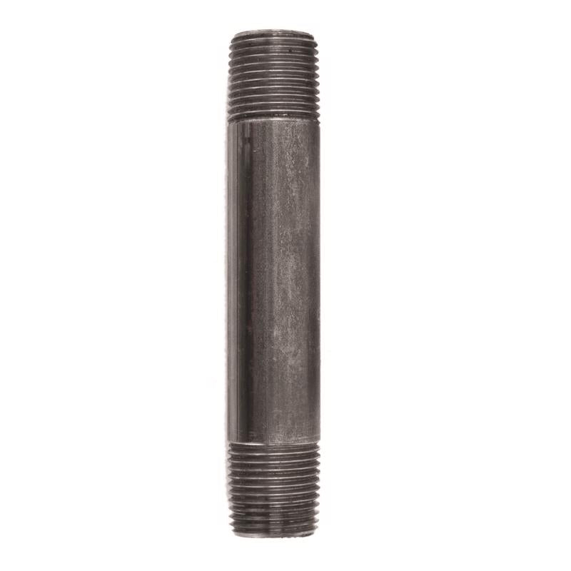 STZ INDUSTRIES - STZ Industries 1/2 in. MIP each X 1/2 in. D MIP Black Steel 4-1/2 in. L Nipple - Case of 5