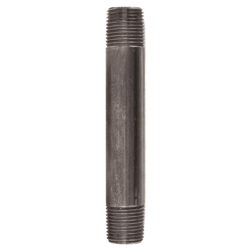 STZ INDUSTRIES - STZ Industries 1/2 in. MIP each X 1/2 in. D MIP Black Steel 5 in. L Nipple - Case of 5