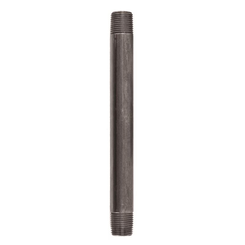 STZ INDUSTRIES - STZ Industries 1/2 in. MIP each X 1/2 in. D MIP Black Steel 8 in. L Nipple