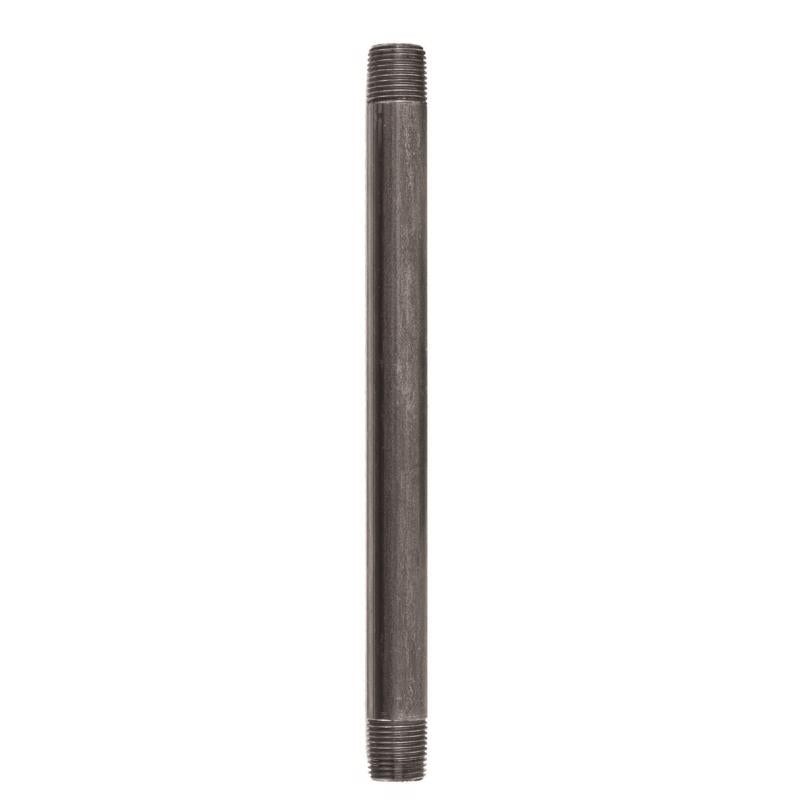 STZ INDUSTRIES - STZ Industries 1/2 in. MIP each X 1/2 in. D MIP Black Steel 10 in. L Nipple