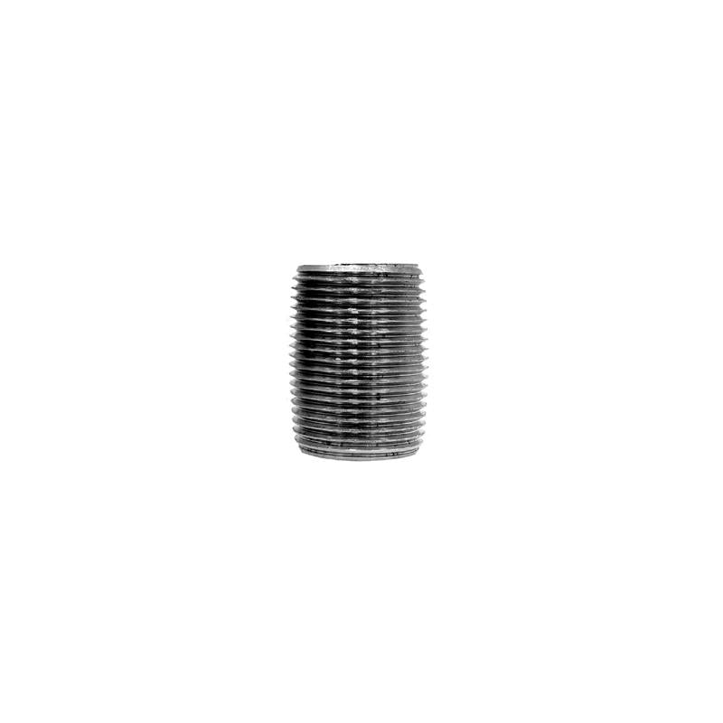STZ INDUSTRIES - STZ Industries 3/4 in. MIP each X 3/4 in. D MIP Black Steel Close Nipple - Case of 5