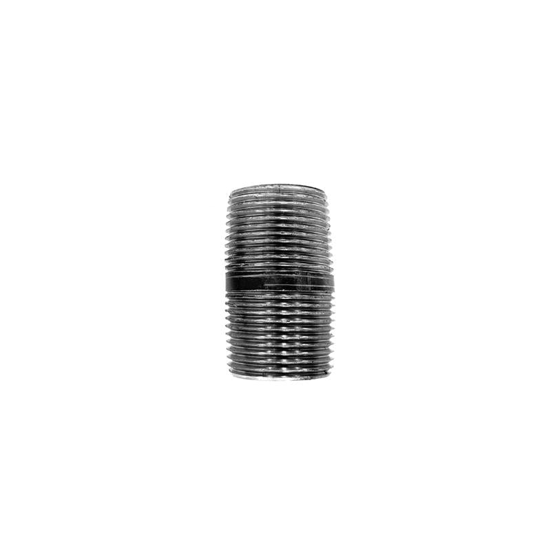 STZ INDUSTRIES - STZ Industries 3/4 in. MIP each X 3/4 in. D MIP Black Steel 1-1/2 in. L Nipple - Case of 5