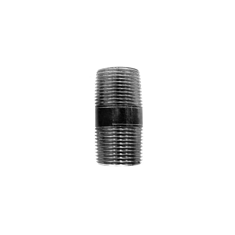 STZ INDUSTRIES - STZ Industries 3/4 in. MIP each X 3/4 in. D MIP Black Steel 2 in. L Nipple - Case of 5