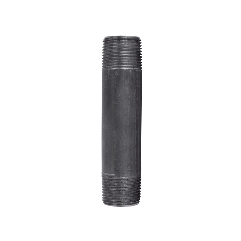 STZ INDUSTRIES - STZ Industries 3/4 in. MIP each X 3/4 in. D MIP Black Steel 4-1/2 in. L Nipple - Case of 5