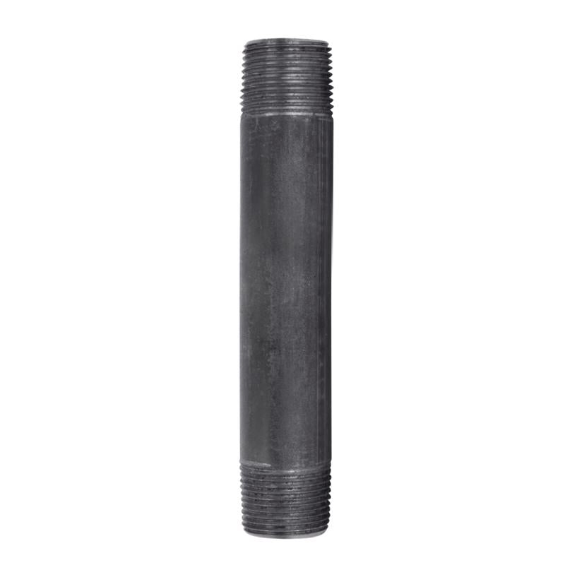 STZ INDUSTRIES - STZ Industries 3/4 in. MIP each X 3/4 in. D MIP Black Steel 5-1/2 in. L Nipple - Case of 5