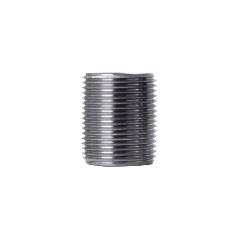 STZ INDUSTRIES - STZ Industries 1 in. MIP each X 1 in. D MIP Black Steel Close Nipple - Case of 5