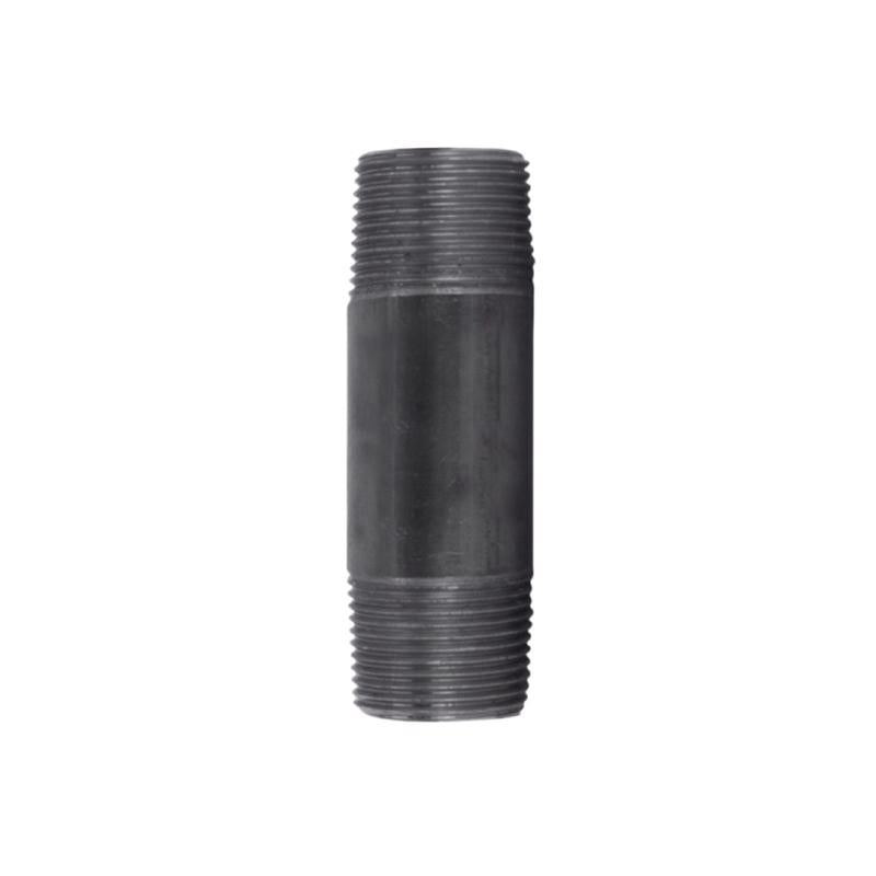 STZ INDUSTRIES - STZ Industries 1 in. MIP each X 1 in. D MIP Black Steel 4 in. L Nipple - Case of 5