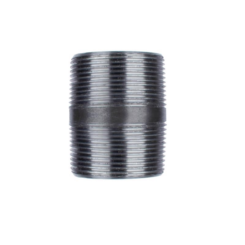 STZ INDUSTRIES - STZ Industries 1-1/4 in. MIP each X 1-1/4 in. D MIP Black Steel 3 in. L Nipple