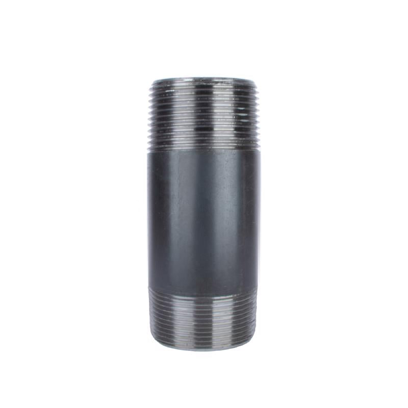 STZ INDUSTRIES - STZ Industries 1-1/4 in. MIP each X 1-1/4 in. D MIP Black Steel 5 in. L Nipple