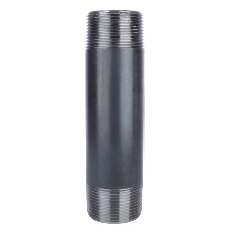 ACE TRADING - NIPPLE - STZ Industries 1-1/4 in. MIP each X 1-1/4 in. D MIP Black Steel 6 in. L Nipple