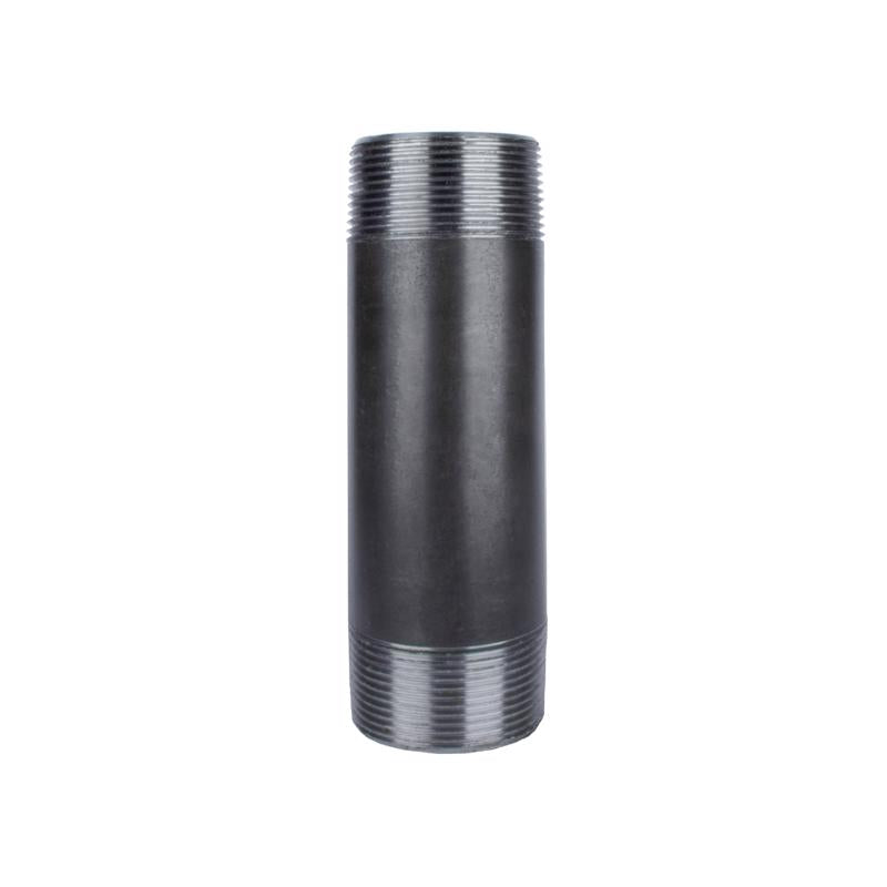 STZ INDUSTRIES - STZ Industries 1-1/2 in. MIP each X 1-1/2 in. D MIP Black Steel 6 in. L Nipple