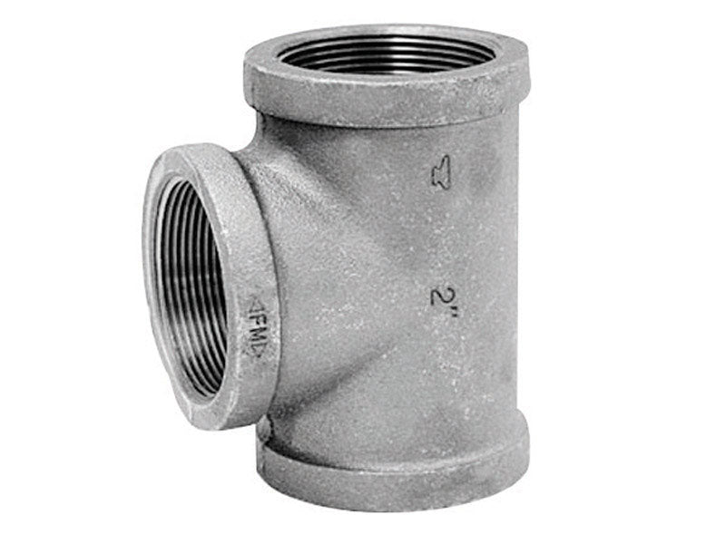 ANVIL - Anvil 1 in. FPT X 1 in. D FPT 1 in. D FPT Black Malleable Iron Reducing Tee