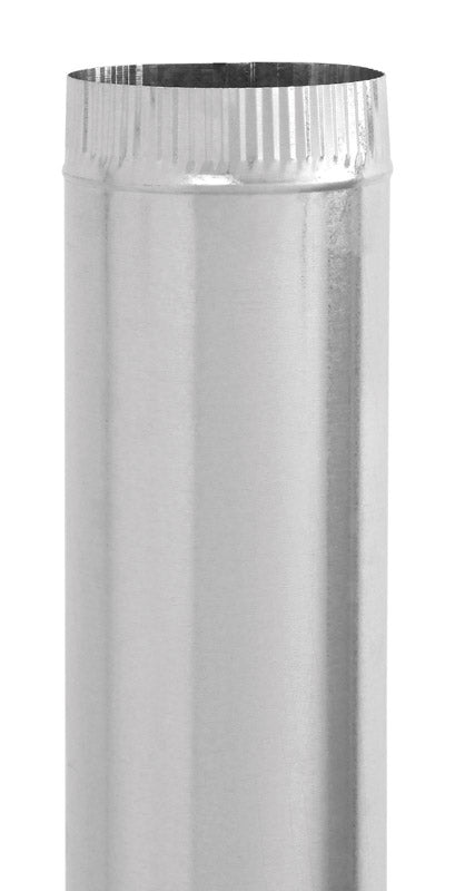 IMPERIAL - Imperial 4 in. D X 24 in. L Galvanized Steel Furnace Pipe - Case of 10 [GV0356]