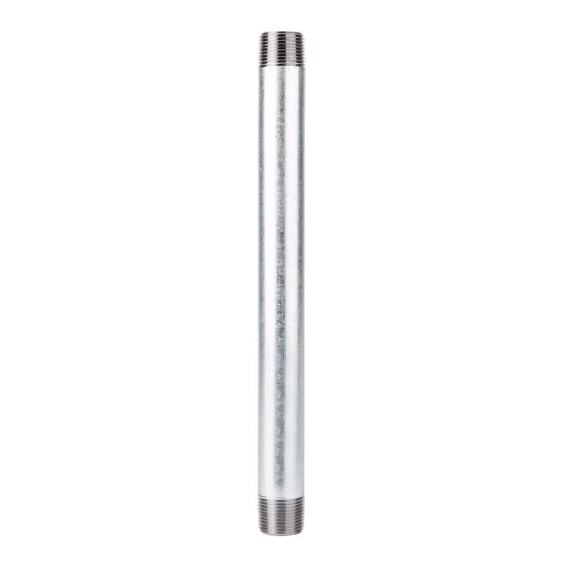 STZ INDUSTRIES - STZ Industries 3/4 in. MIP each X 3/4 in. D MIP Galvanized Steel 11 in. L Nipple