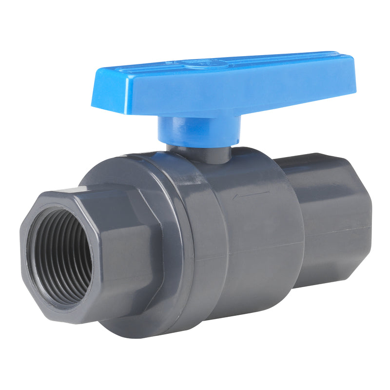 HOMEWERKS - Homewerks 1-1/4 in. PVC FIP Ball Valve Full Port [VBVP80LTB6B]
