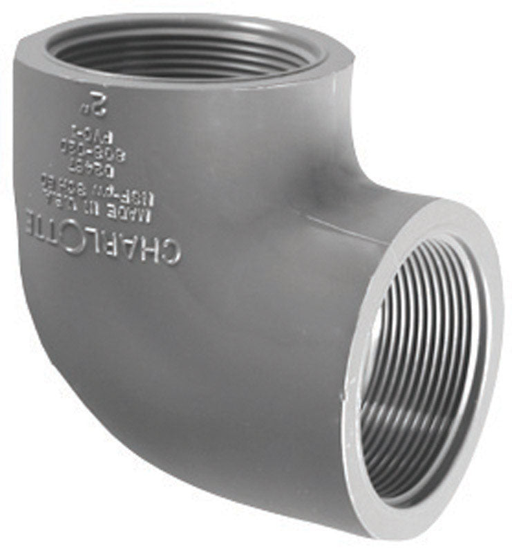 CHARLOTTE PIPE - Charlotte Pipe Schedule 80 1 in. FPT X 1 in. D FPT PVC Elbow 1 pk