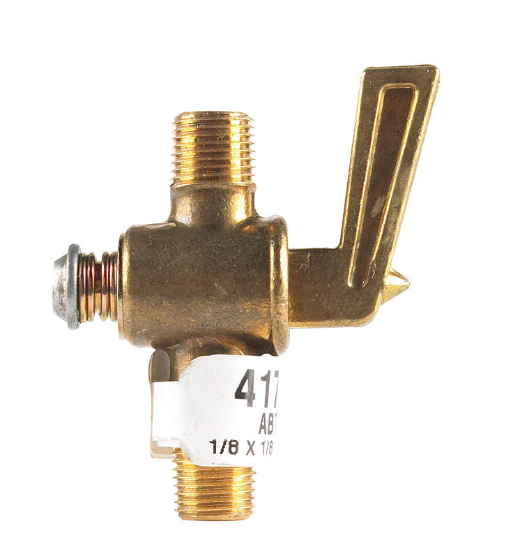 JMF COMPANY - JMF Company 1/8 in. MIP MIP Brass Pipe Valve