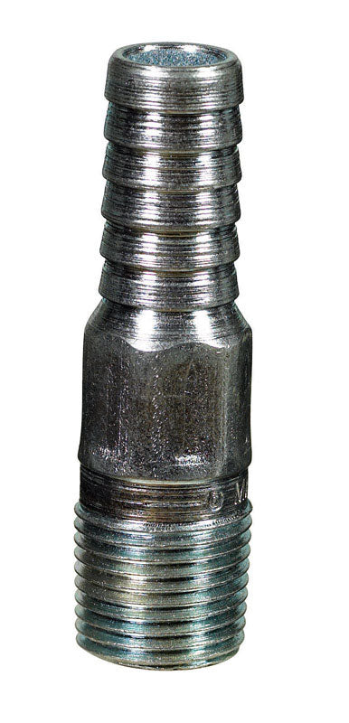 STZ INDUSTRIES - STZ Industries 1/2 in. Barb X 1/2 in. D MPT Galvanized Steel Adapter