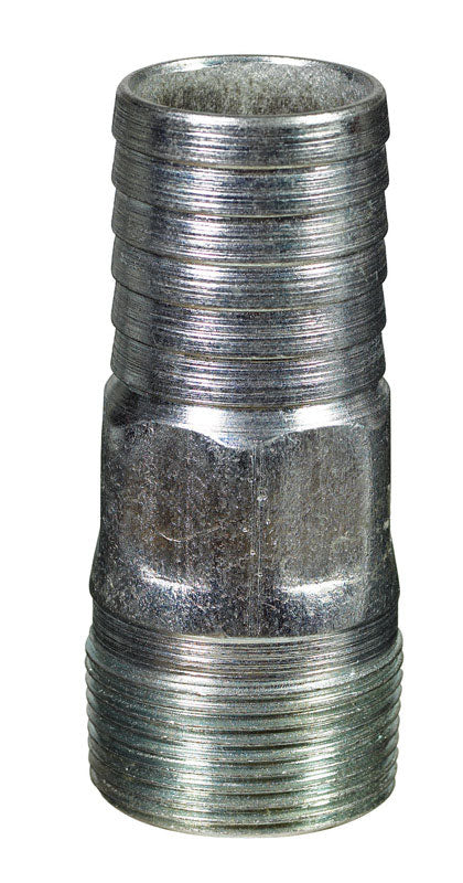 STZ INDUSTRIES - STZ Industries 1-1/4 in. Barb X 1-1/4 in. D MPT Galvanized Steel Adapter