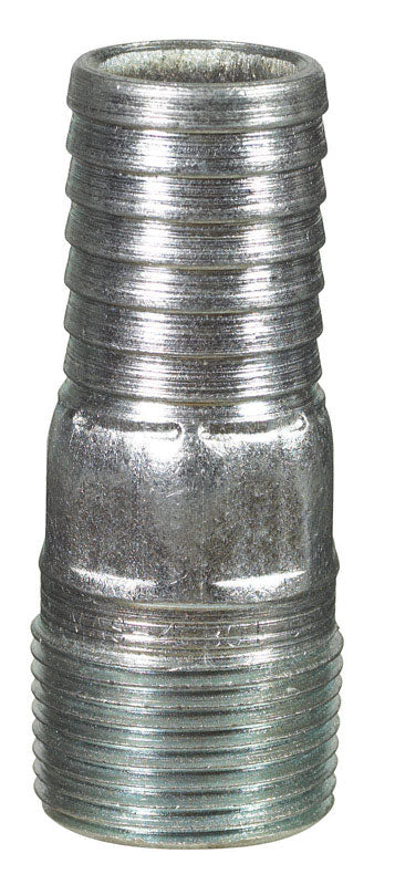 STZ INDUSTRIES - STZ Industries 1-1/2 in. Barb X 1-1/2 in. D MPT Galvanized Steel Adapter