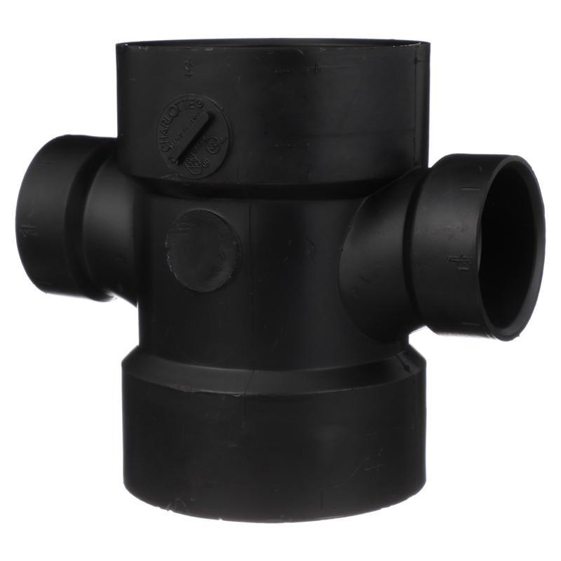 CHARLOTTE PIPE - Charlotte Pipe 3 in. Hub X 1-1/2 in. D Hub ABS Sanitary Tee [ABS004290800]