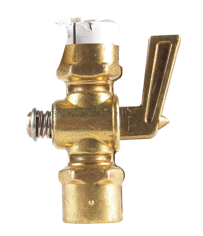 JMF COMPANY - JMF Company 1/4 in. FPT X 1/4 in. FPT Brass Pipe Valve