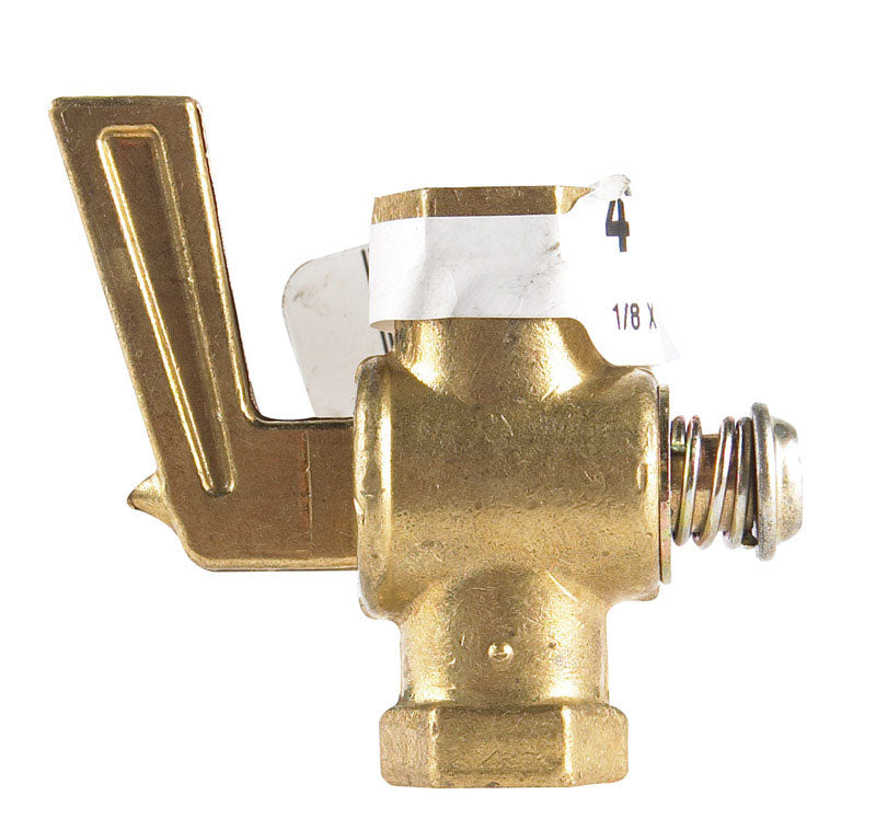 JMF COMPANY - JMF Company 1/8 in. FPT X 1/8 in. FPT Brass Pipe Valve