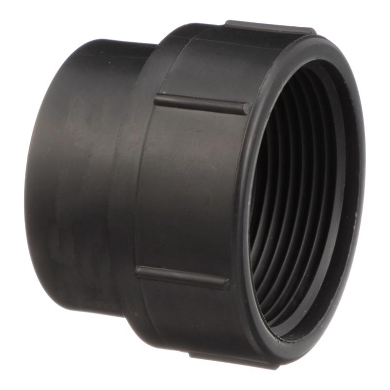 CHARLOTTE PIPE - Charlotte Pipe 1-1/2 in. Spigot X 1-1/2 in. D FPT ABS Cleanout