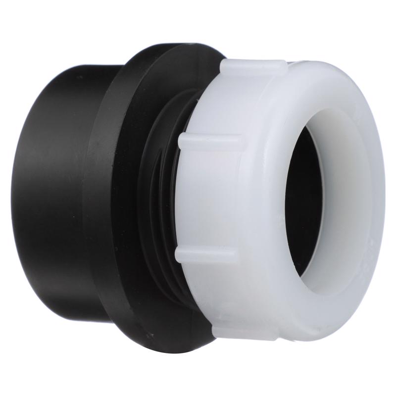 CHARLOTTE - Charlotte Pipe 1-1/4 in. MPT X 1-1/2 in. D Spigot ABS Trap Adapter