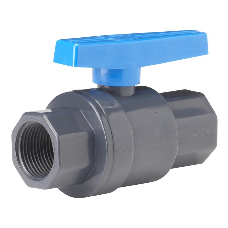 HOMEWERKS - Homewerks 1-1/2 in. PVC FIP Ball Valve Full Port [VBVP80LTB7B]