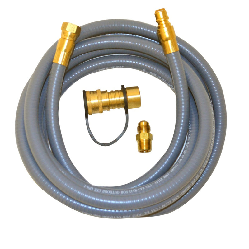 MR. HEATER - Mr. Heater 3/8 in. D X 3/8 in. D X 12 ft. L Rubber Hose Assembly