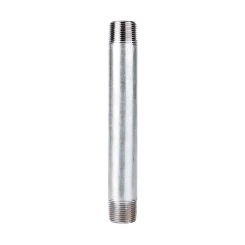 STZ INDUSTRIES - STZ Industries 1 in. MIP each X 1 in. D MIP Galvanized Steel 9 in. L Nipple