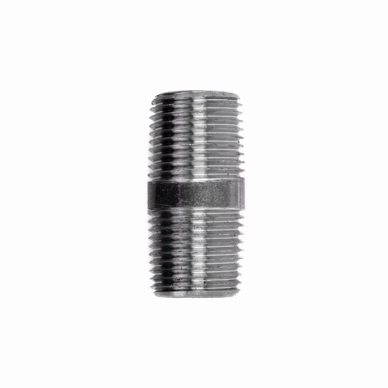 STZ INDUSTRIES - STZ Industries 1/8 in. MIP each X 1/8 in. D MIP Black Steel 1-1/2 in. L Nipple - Case of 5