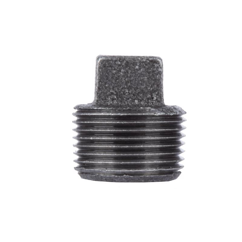 B & K - STZ Industries 1/8 in. MIP each Black Malleable Iron Plug