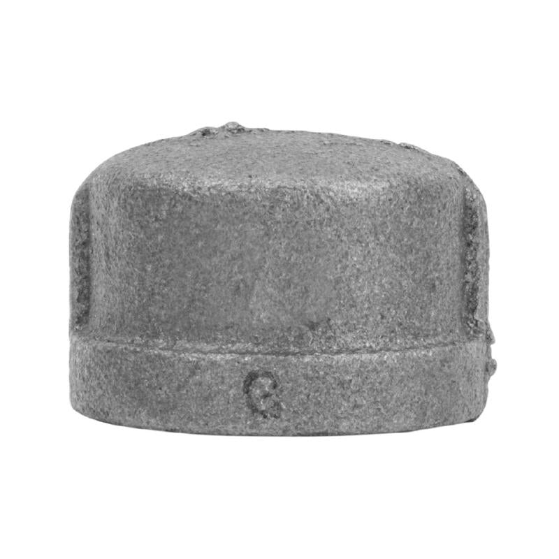 B & K - STZ Industries 3/8 in. FIP each Black Malleable Iron Cap