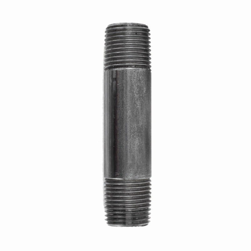 STZ INDUSTRIES - STZ Industries 3/8 in. MIP each X 3/8 in. D MIP Black Steel 3-1/2 in. L Nipple - Case of 5