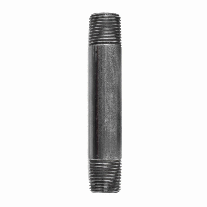 STZ INDUSTRIES - STZ Industries 3/8 in. MIP each X 3/8 in. D MIP Black Steel 4-1/2 in. L Nipple - Case of 5