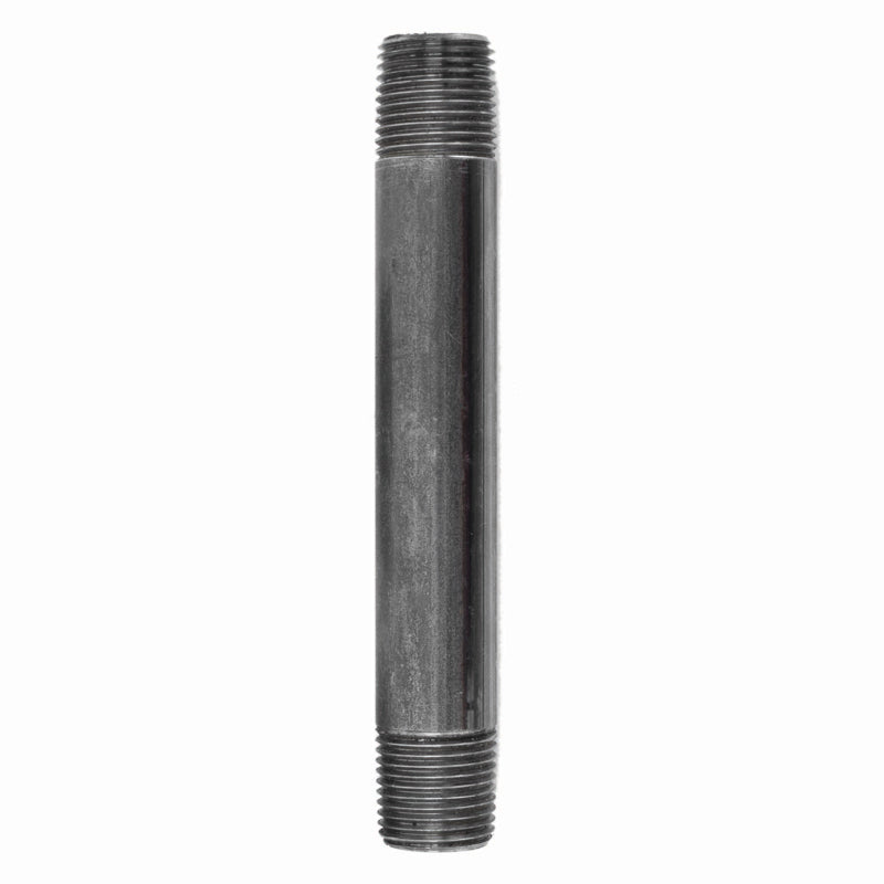 STZ INDUSTRIES - STZ Industries 3/8 in. MIP each X 3/8 in. D MIP Black Steel 5-1/2 in. L Nipple - Case of 5