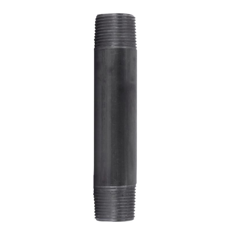 ACE TRADING - NIPPLE - STZ Industries 1 in. MIP each X 1 in. D MIP Black Steel 7 in. L Nipple