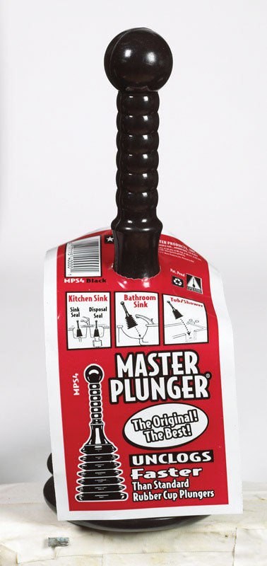 GT WATER PRODUCTS - GT Water Products Master Plunger Mini Toilet Plunger 12 in. L X 4 in. D