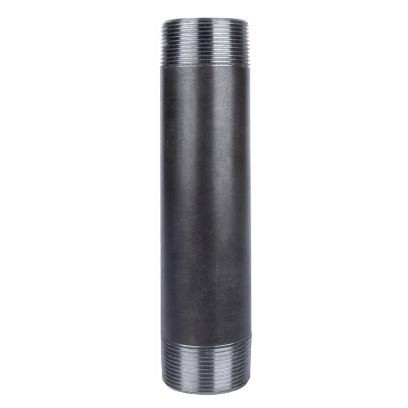 STZ INDUSTRIES - STZ Industries 1-1/2 in. MIP each X 1-1/2 in. D MIP Black Steel 10 in. L Nipple