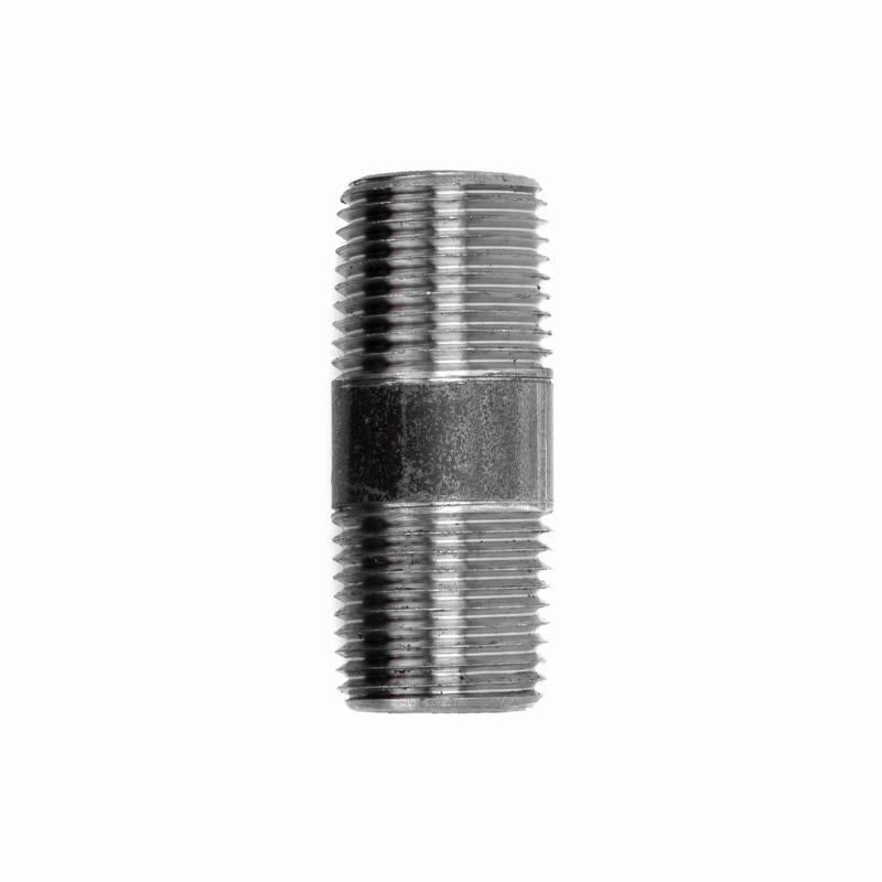 STZ INDUSTRIES - STZ Industries 1/8 in. MIP each X 1/8 in. D MIP Black Steel 2 in. L Nipple - Case of 5
