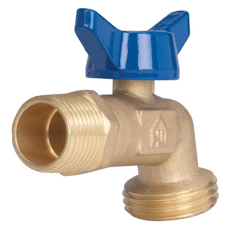 HOMEWERKS - Homewerks 1/2 in. MIP X 3/4 in. MHT Brass Hose Bibb [VHBQTCC3]